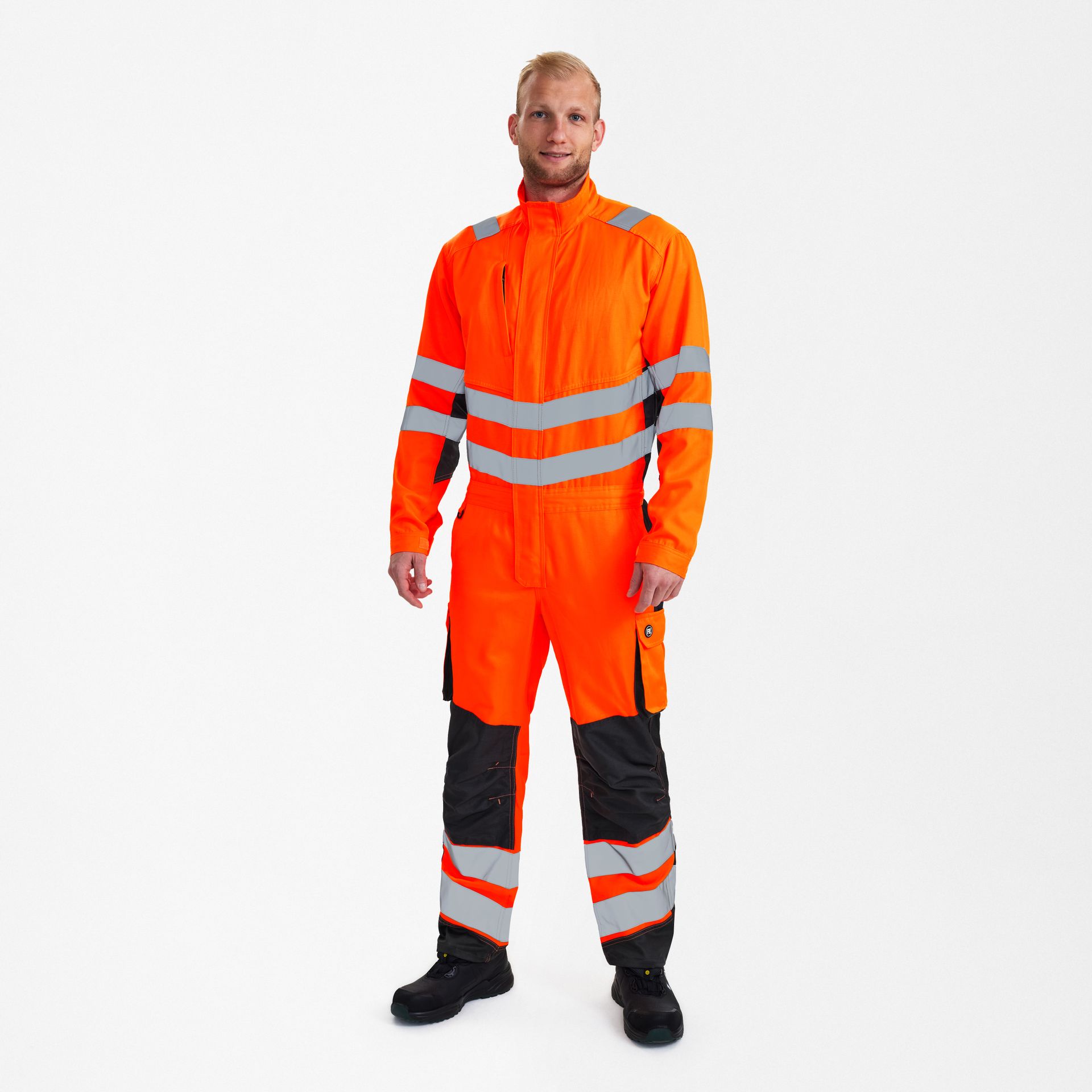 Safety Light Overall Orange/Anthrazit Grau, Gr. XS