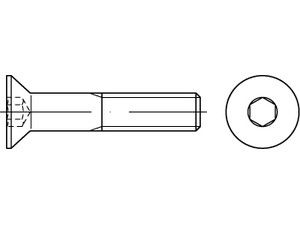 ISO 10642 010.9 M 5 x 30 galv. verzinkt A2F getempert gal Zn S