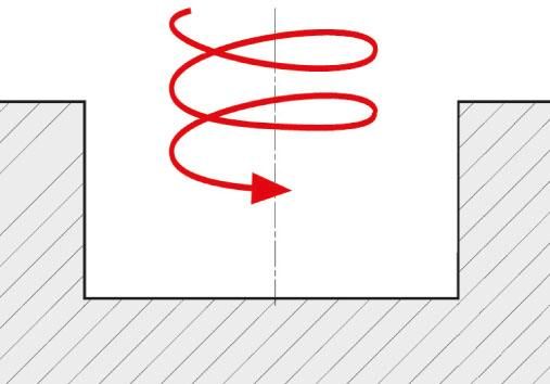 Aufsteck-Eckfräser D40mm Z4 für APET/APMT/APKT 1604. FORMAT
