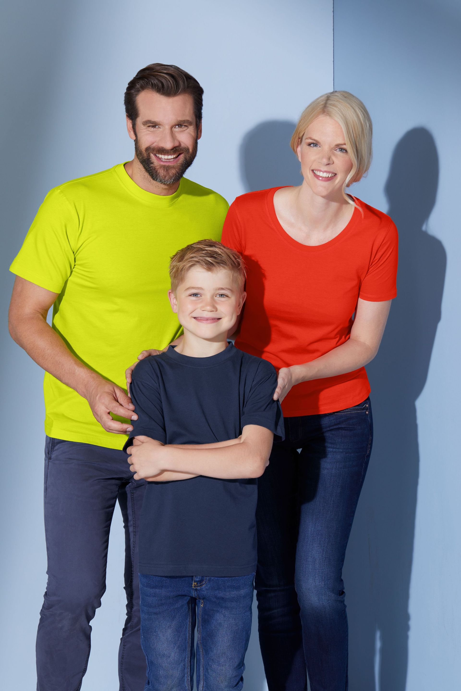 Leicht tailliertes T-Shirt aus Single Jersey für Damen