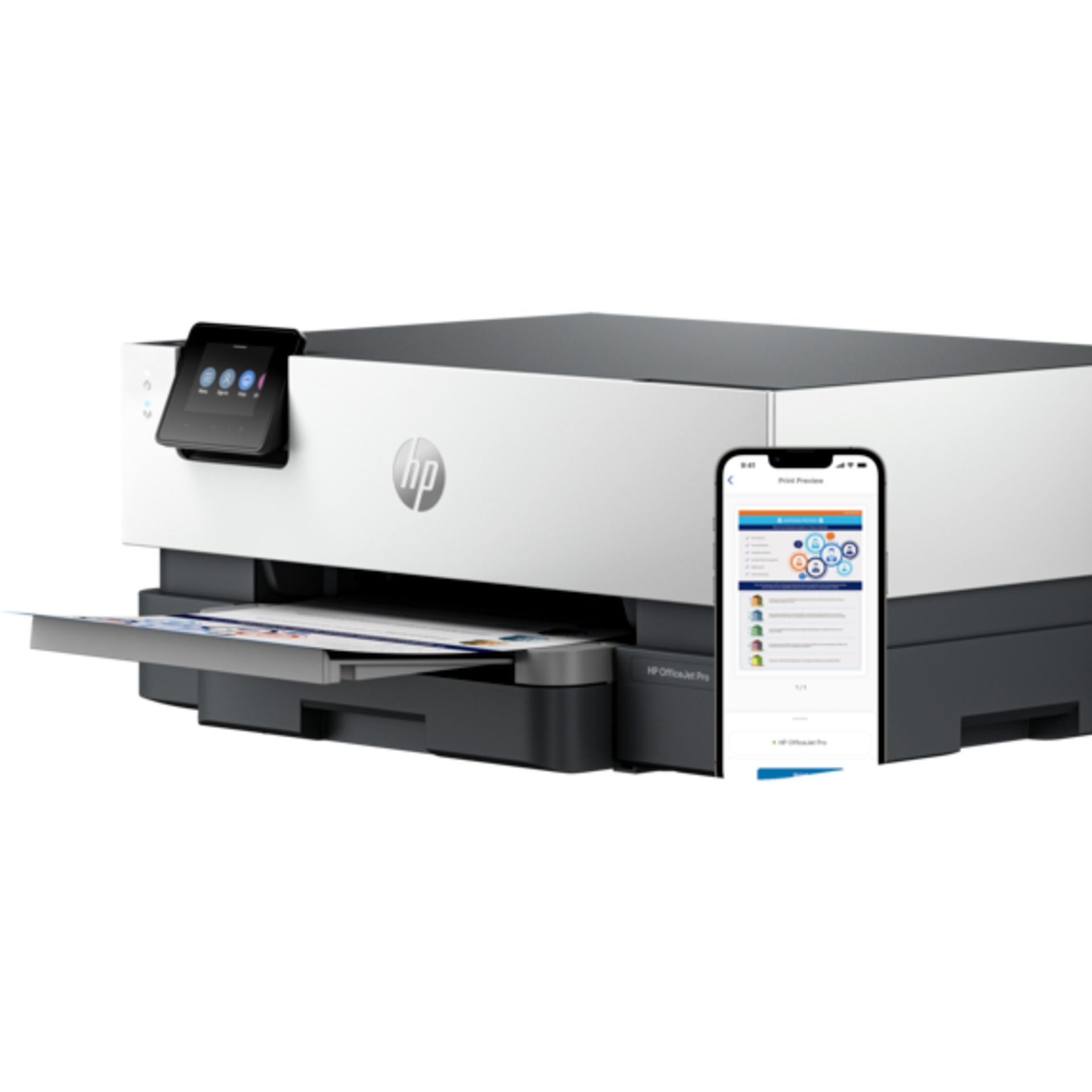 Multifunktionsgerät Officejet Pro 9110b Farbe A4