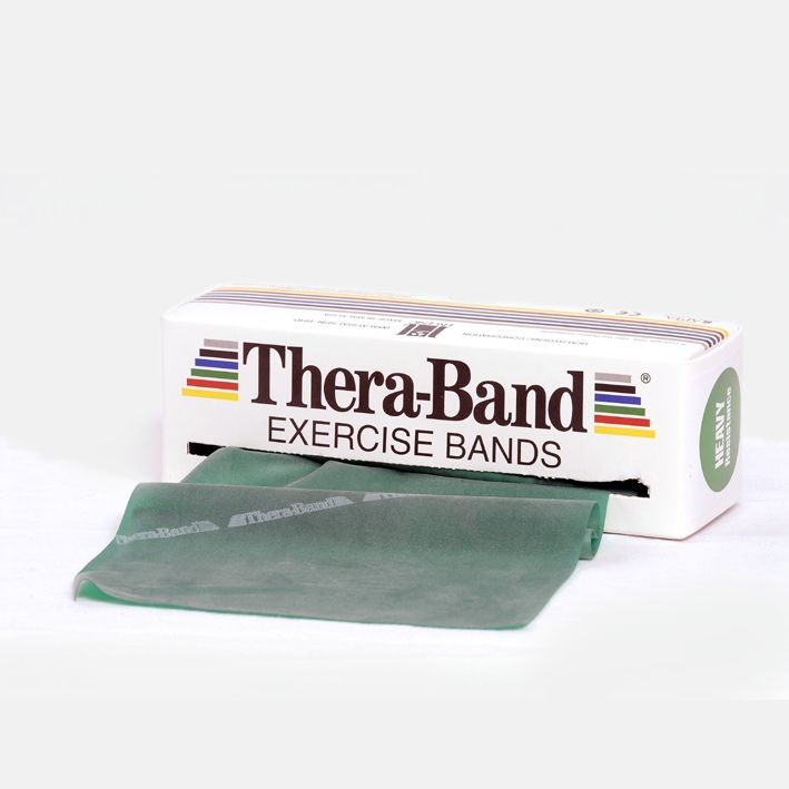 TheraBand 12,8 cm x 5,5 m,stark - grünUK = 24 Stck.