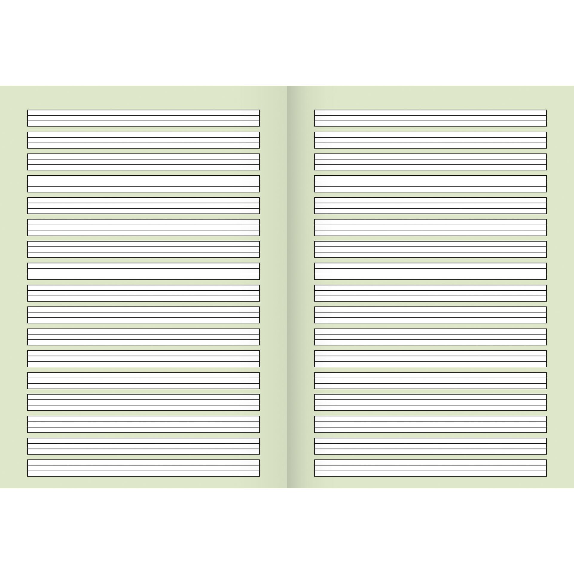 Schulheft A4 Lin2 16Blatt liniert