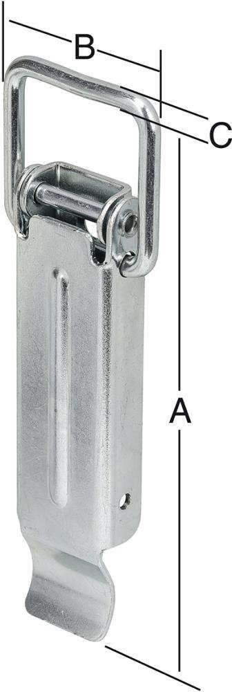 Kistenverschlüsse 74x30mm Nr. 1202070Z VORMANN
