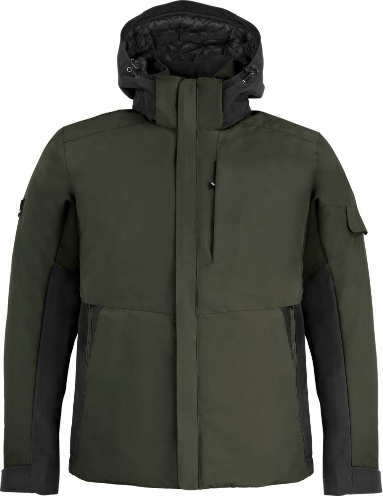 Arbeitsjacke GEORG oliv-schwarz 4XL Primaloft FHB