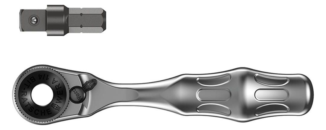 WERA Bit-Ratsche, 1/4"