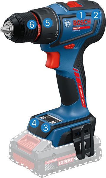 Bosch Akku-Bohrschrauber EXSR18V-90
