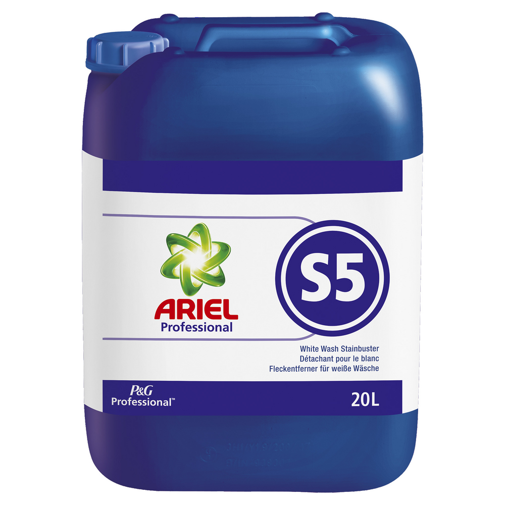 P&G PROFESSIONAL ARIEL S5 Fleckentf. weiße Wäsche Kanister 20 Liter