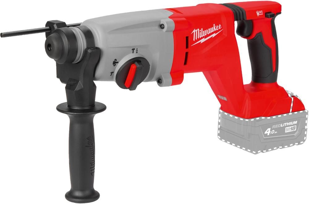 Akku-Kombihammer solo M18 BLHACD26-0X Milwaukeeohne Akku ohne Ladegerät HD-Box