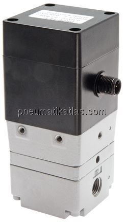 Proportionaldruckregler G 1/4",0 - 1 bar,0 - 10 V, Standard (mit Befestigungswin