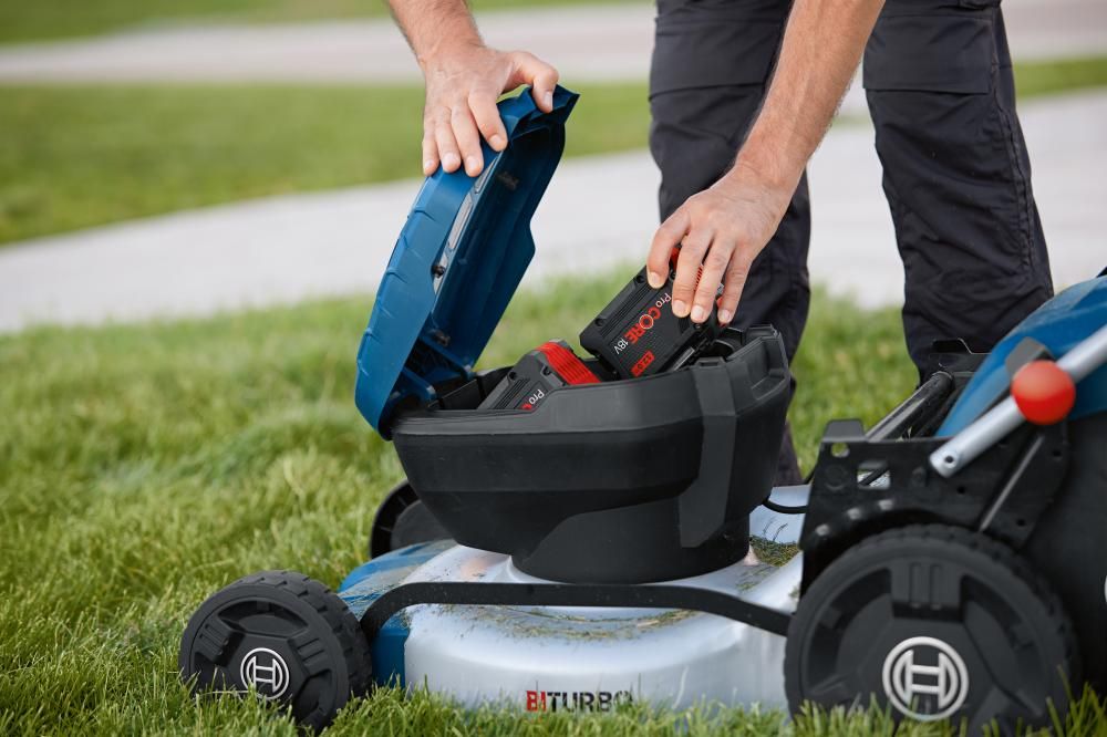 Akku-Rasenmäher solo GRA 18V2-46 Bosch ohne Akku ohne Ladegerät Karton