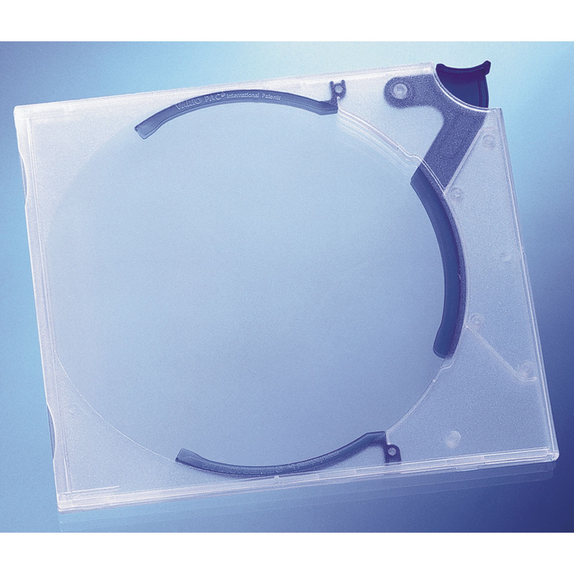 CD/DVD Hülle QUICKFLIP STANDARD bl/tr 10 St./Pack.