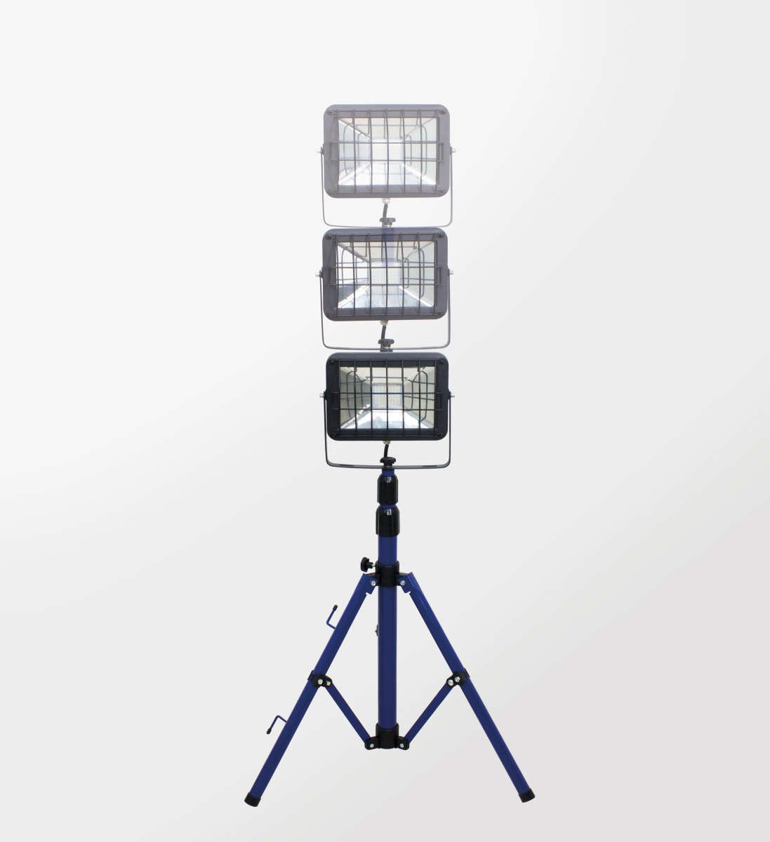 "Slimline" CHIP-LED-Strahler mit Stativ 30W