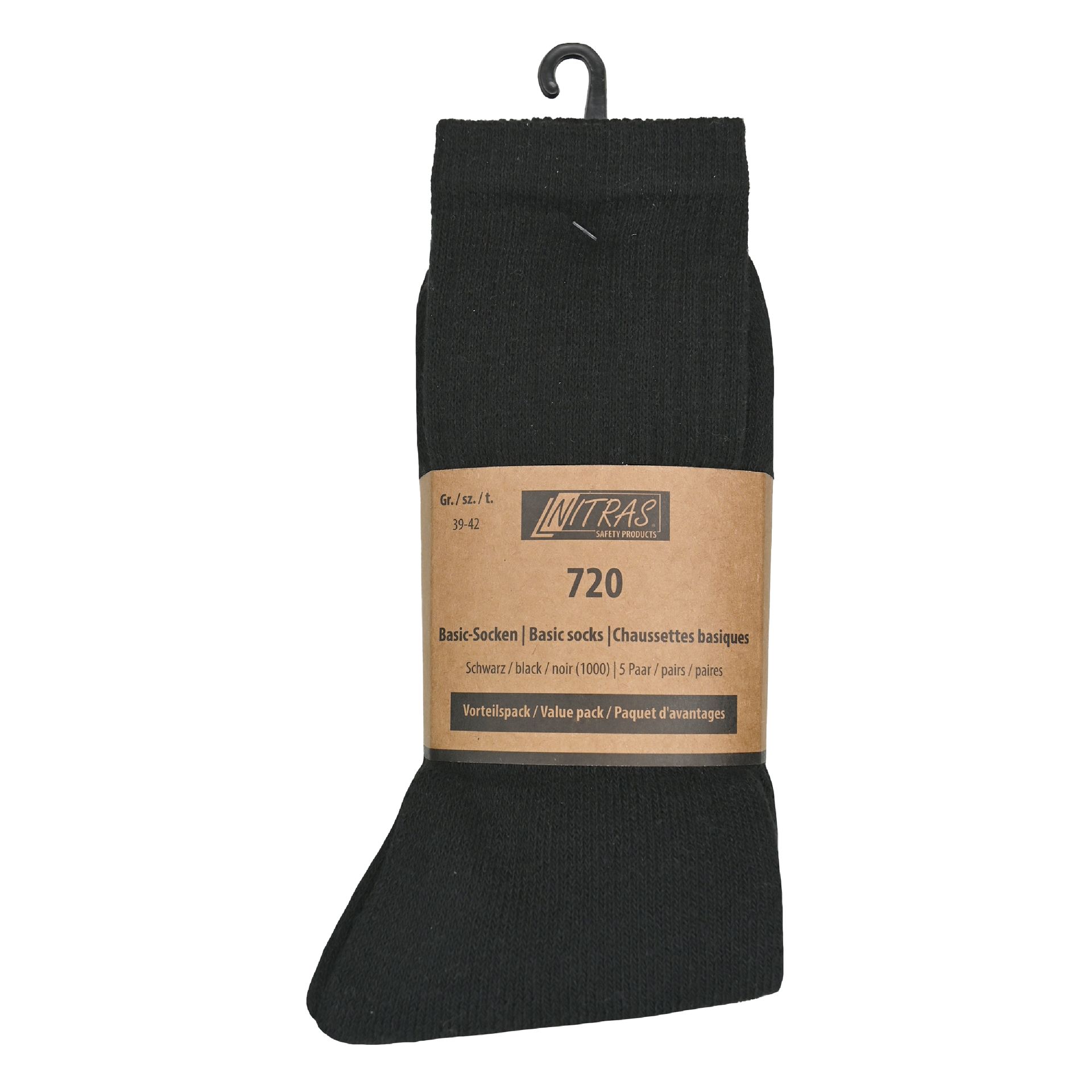 NITRAS Basic-Socken 720