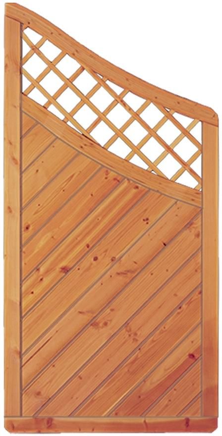 CLASSICO Krone-Ranki Lärche/ Douglasie R. 40/68mm, 90x180/140cm Profilbretter 16/118 mm
