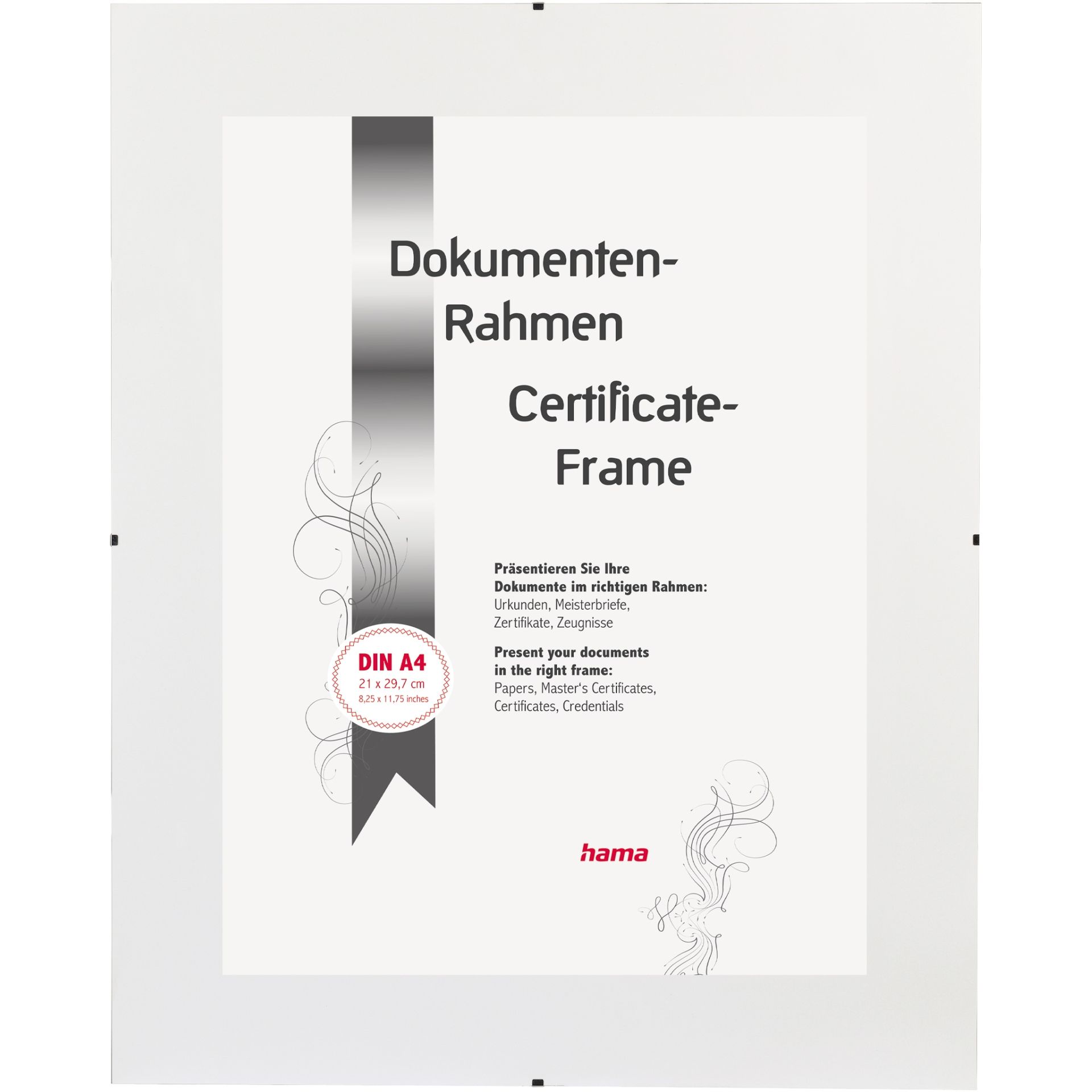 Bilderrahmen Clip-Fix rahmenlos 21x29,7cm