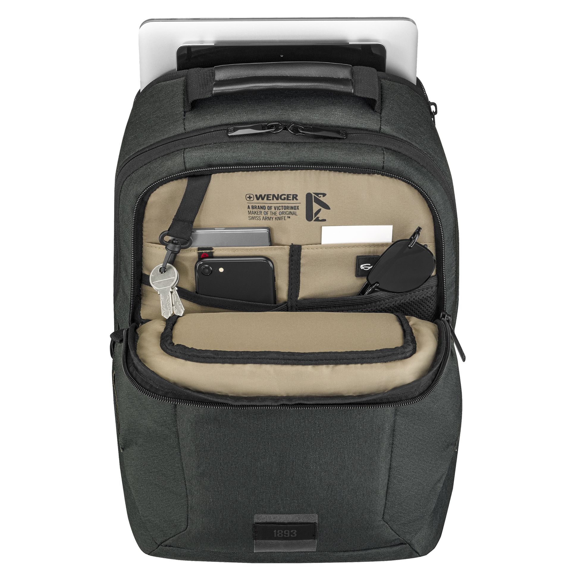 Laptoprucksack MX ECO Professional kohle