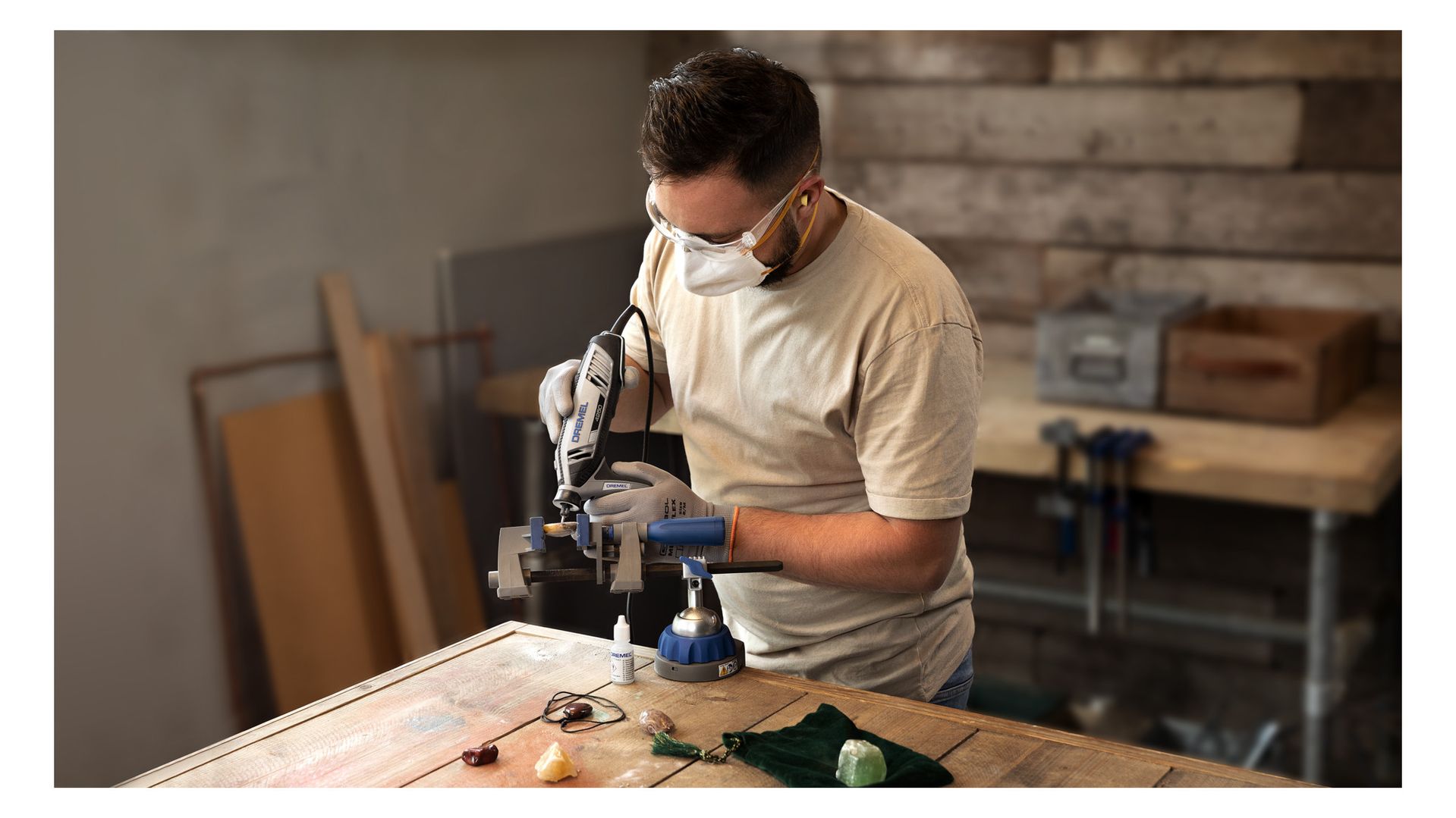 DREMEL Multifunktionswerkzeug in Tasche