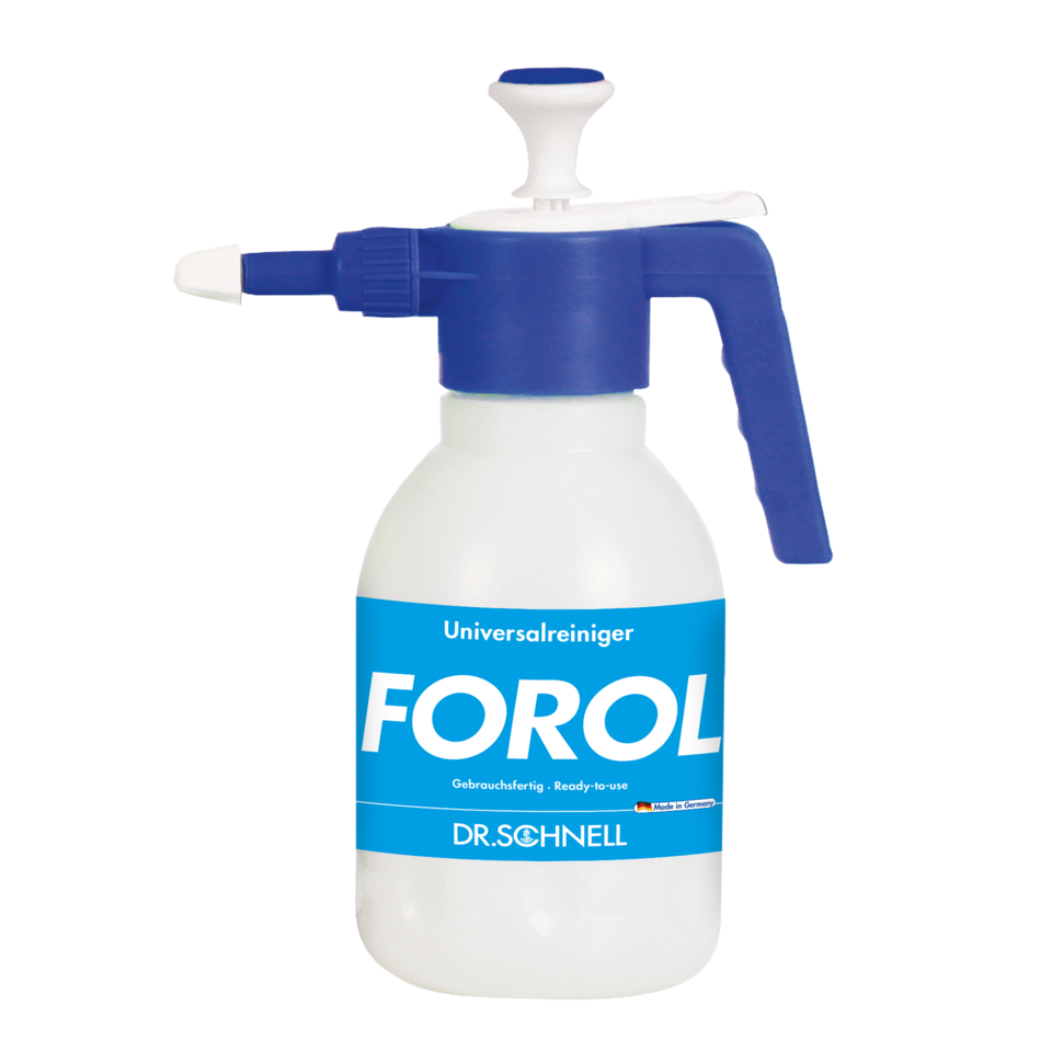 Drucksprüher FOROL blau 1,5 Liter, leer