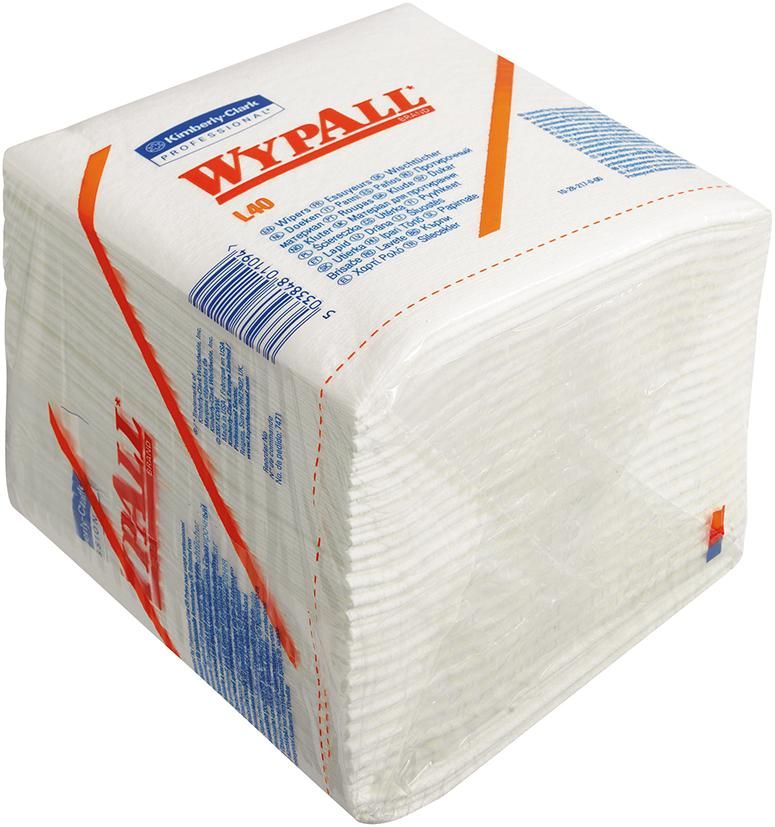 Wischtuch WYPALL L 40 7471 weiß L305xB318mm ,viertelgefaltet