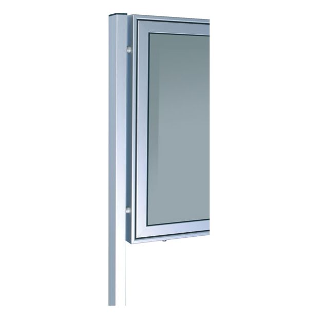 Aluminiumständer für Schaukästen