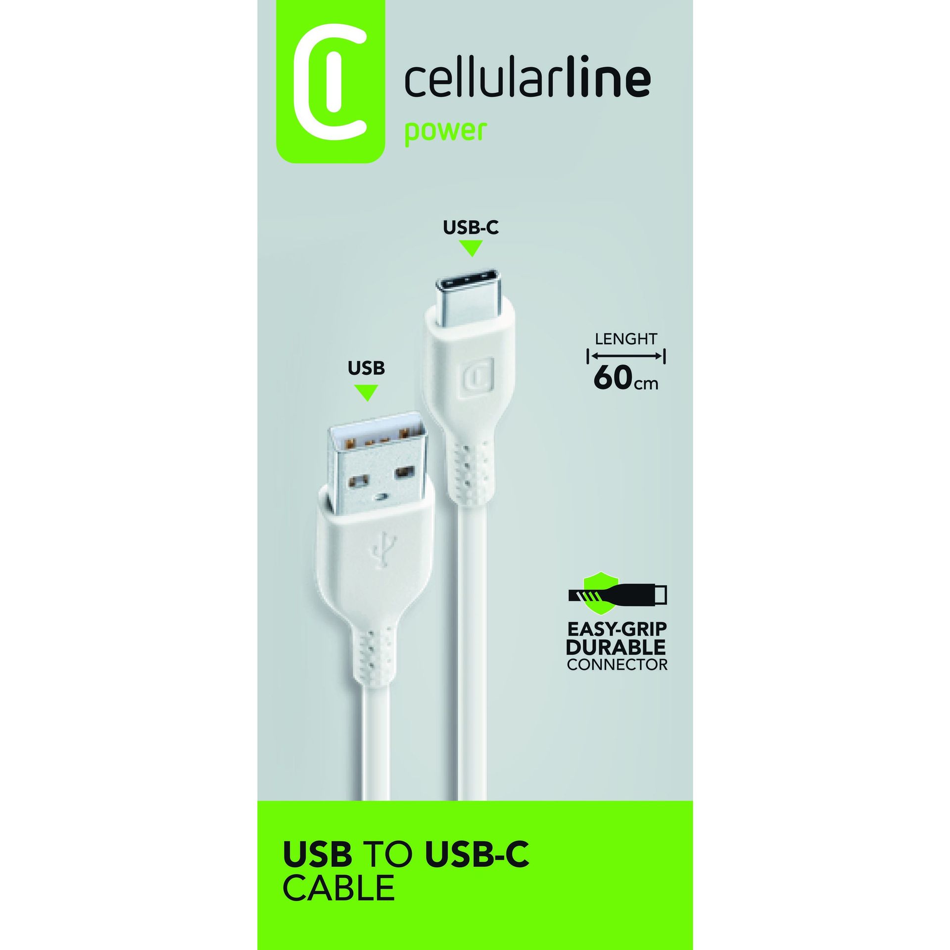 Kabel USB-A/USB-C USB 0,6m ws