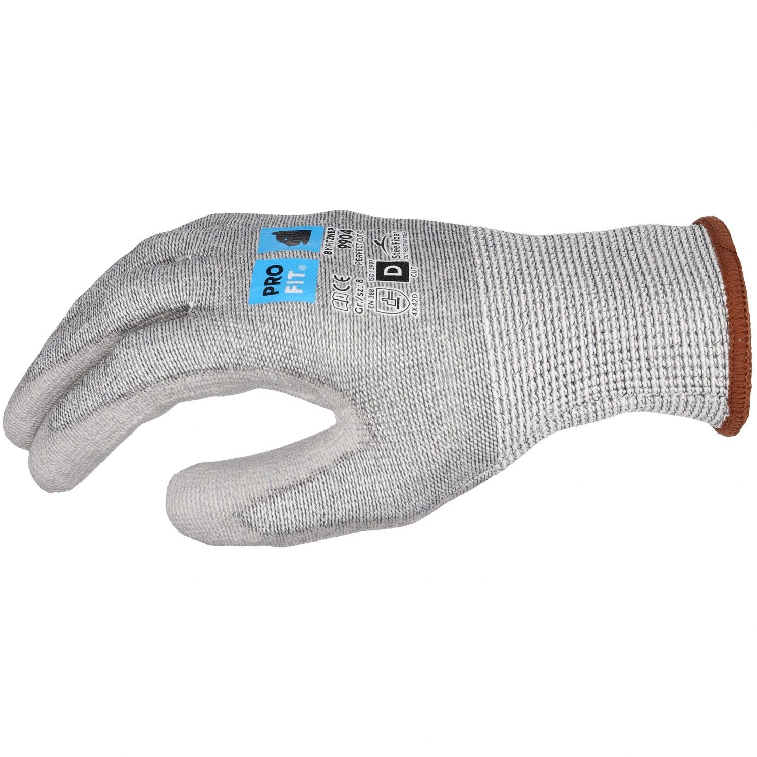 PU Schnittschutzhandschuh"Perfect Cut D", grau 10