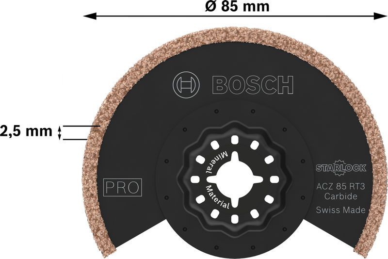 Bosch PRO ACZ 85 RT3 Blatt