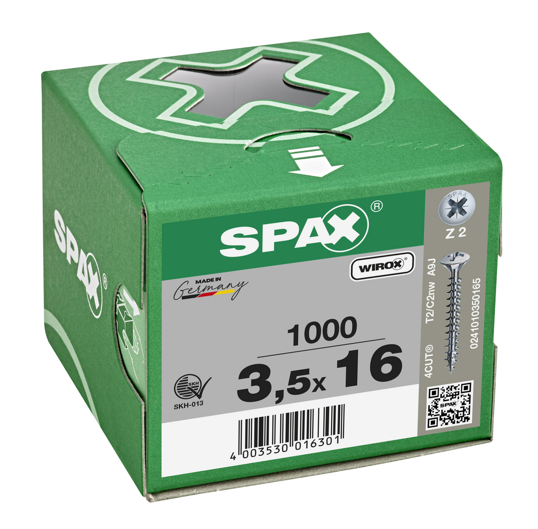 SPAX Linsensenkkopf Kreuzschlitz Z VG