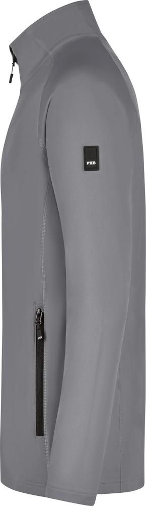 Fleecejacke Kuno, grau Gr. L