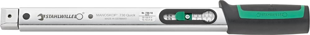 STAHLWILLE Drehmomentschlüssel 730/10Q 20- 100Nm