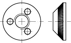 ART 88888 Kegelmutter CONU-L Stahl M 8 ZnNi8/An/T0 gal ZnNi S