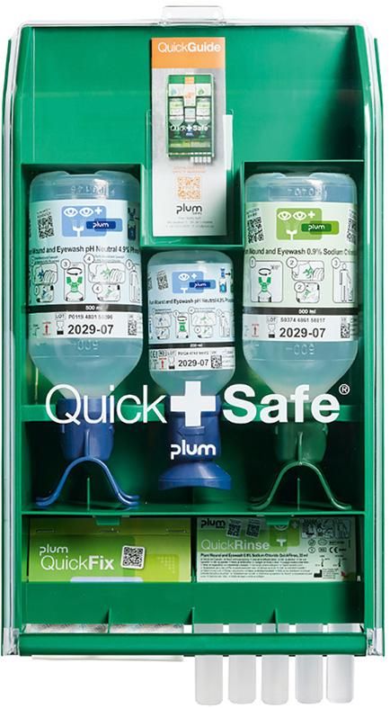 1-Hilfe-Station QickSafe Box Chemical Industry