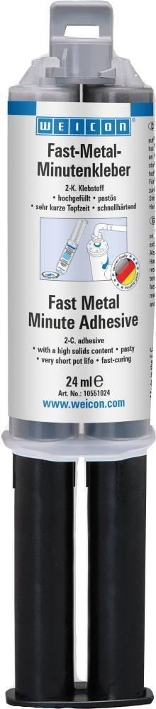 Fast-Metal Minuten- kleber 24 ml Weicon