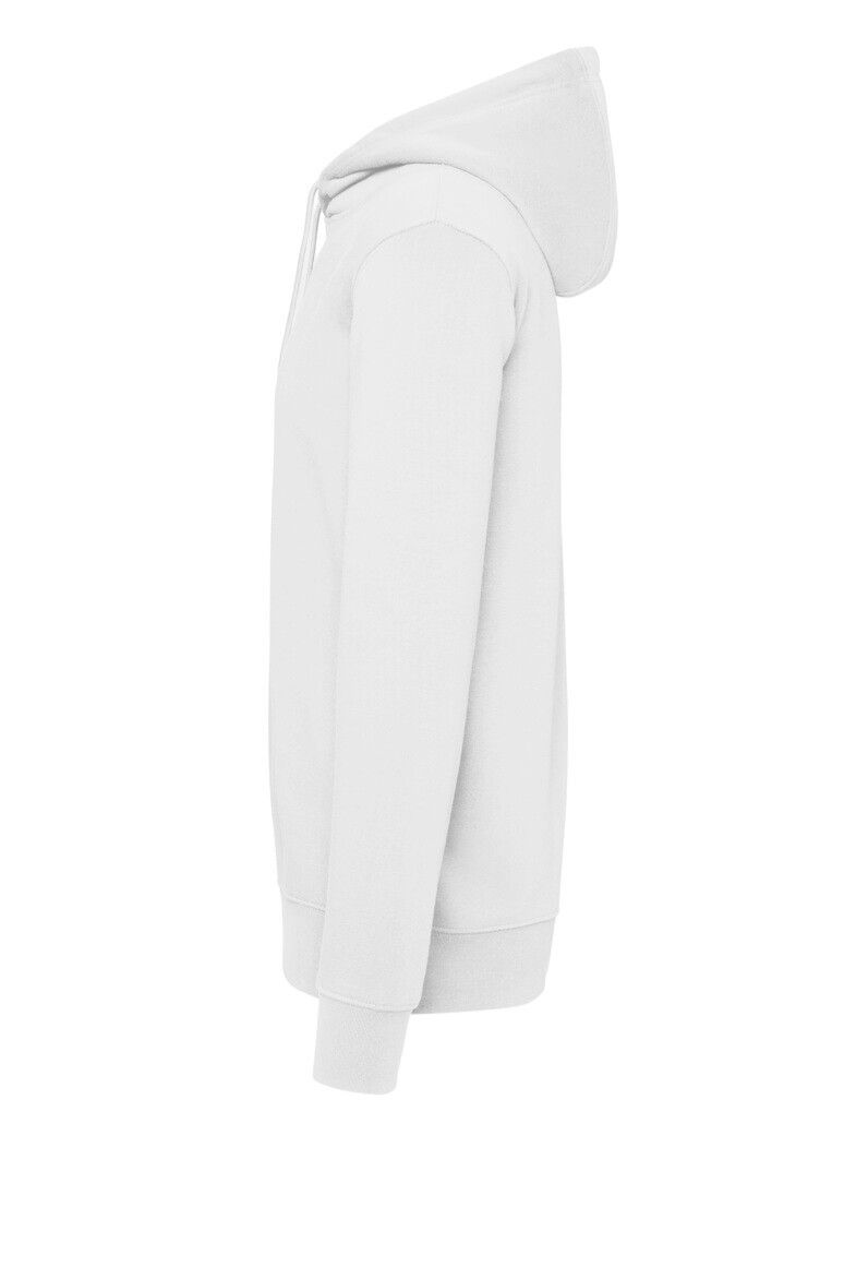 HAKRO Kapuzen-Sweatshirt Bio-Baumwolle weiß, 2XS