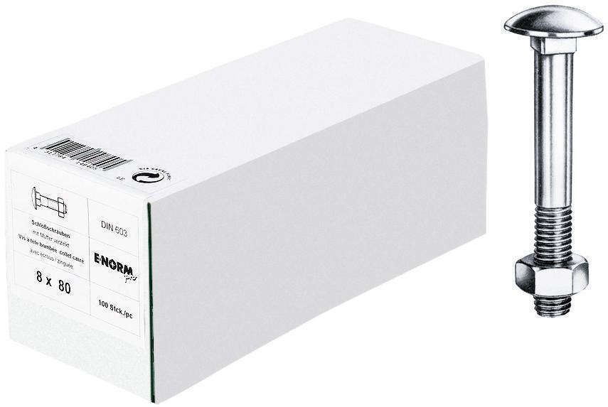 DIN 603 Mu galZn M10x70 HP E-NORMpro
