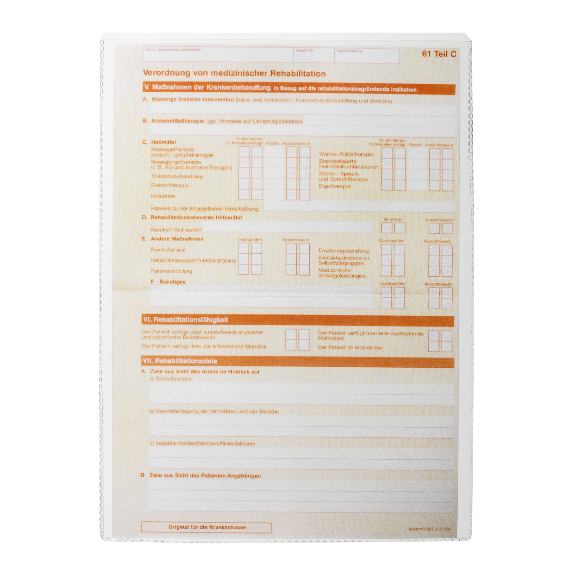 Ausweishülle 148x210mm Polypropylen transparent