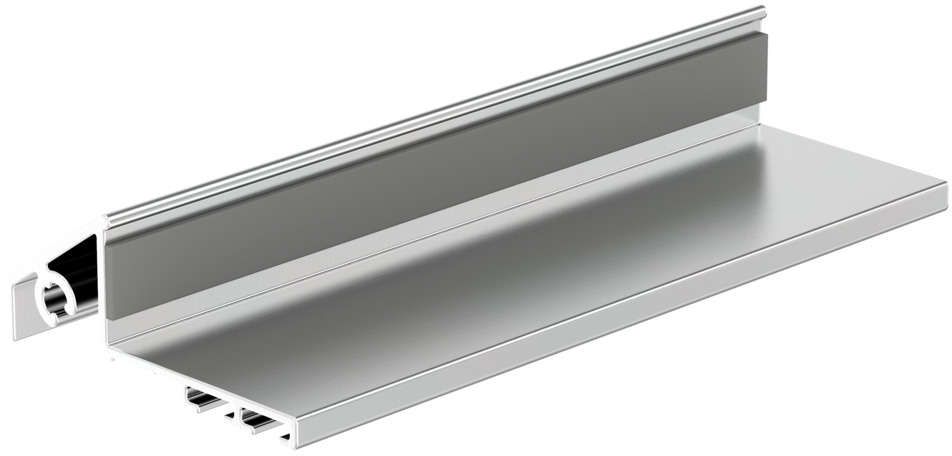 Wetterschenkel 242g ohne Zubehör 6000mm