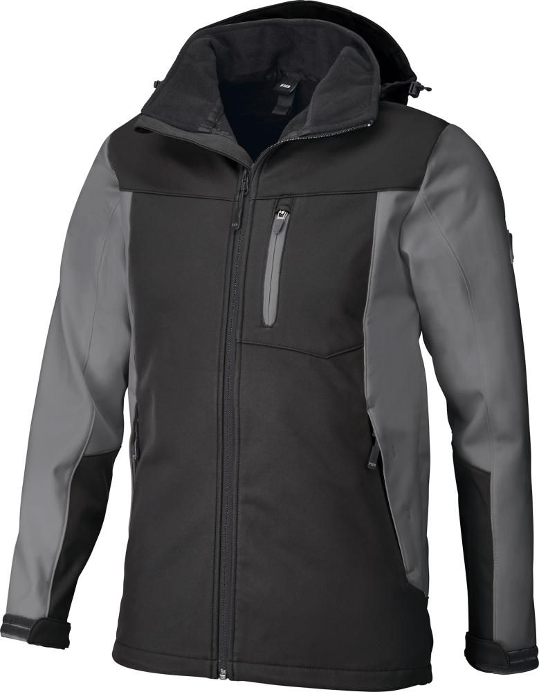 FHB JANNIK Softshelljacke, Grau, Gr. M