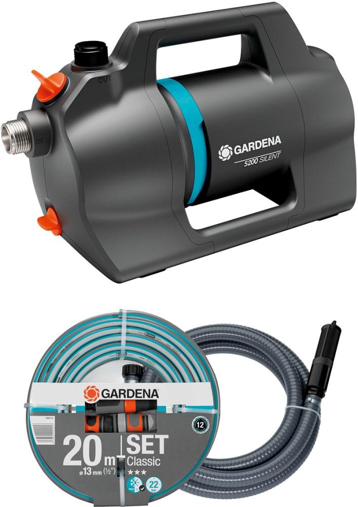 Gartenpumpe 5200 Silent Set 09085-61