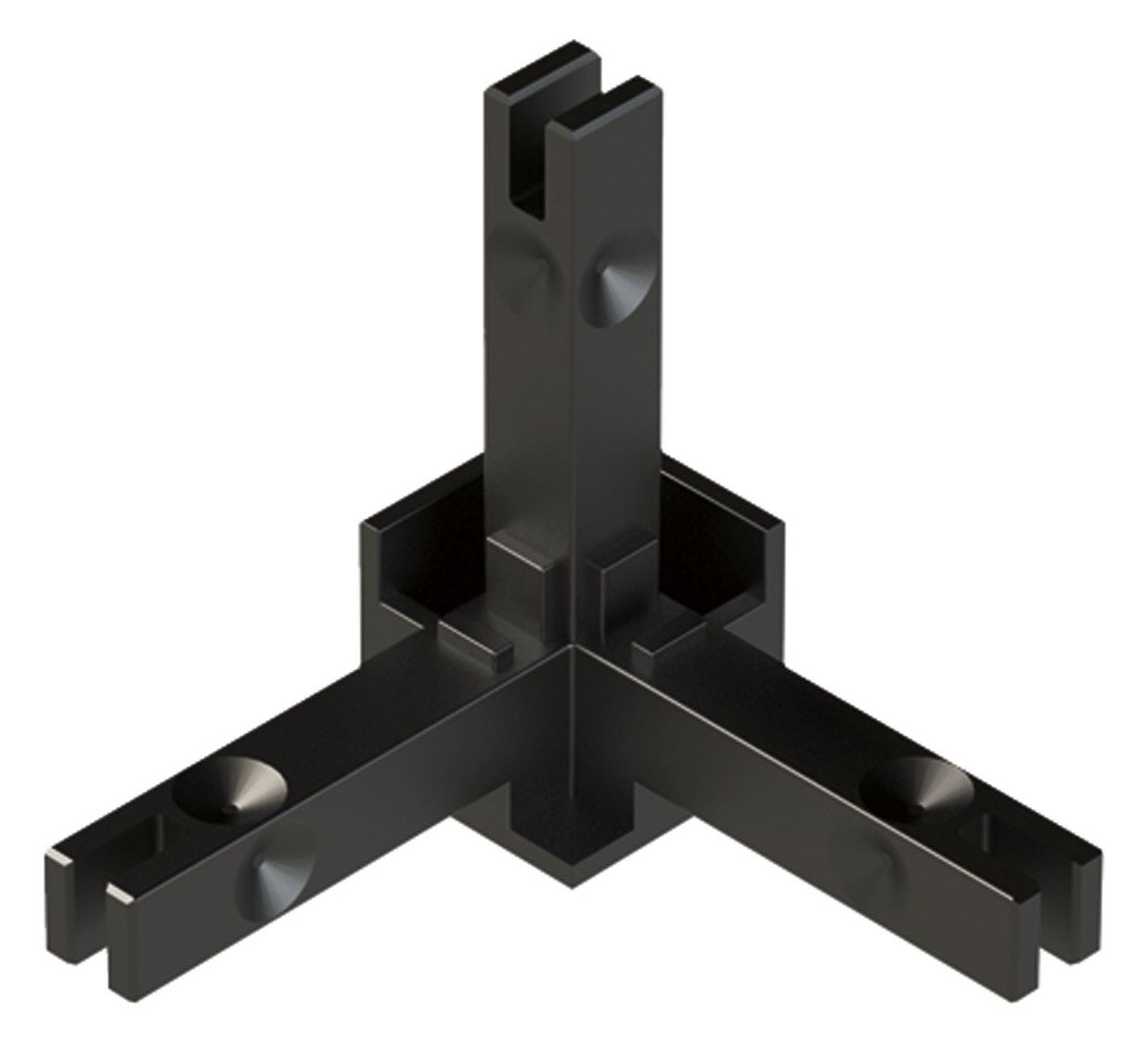 HETTICH CADRO Knoten 3-fach LED Verb. EDS OP
