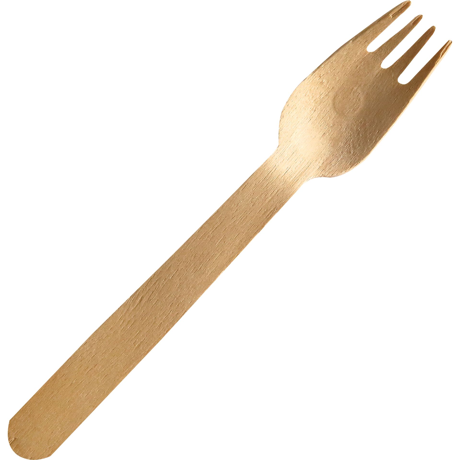 Gabel Holz 16cm natur 100 St./Pack.