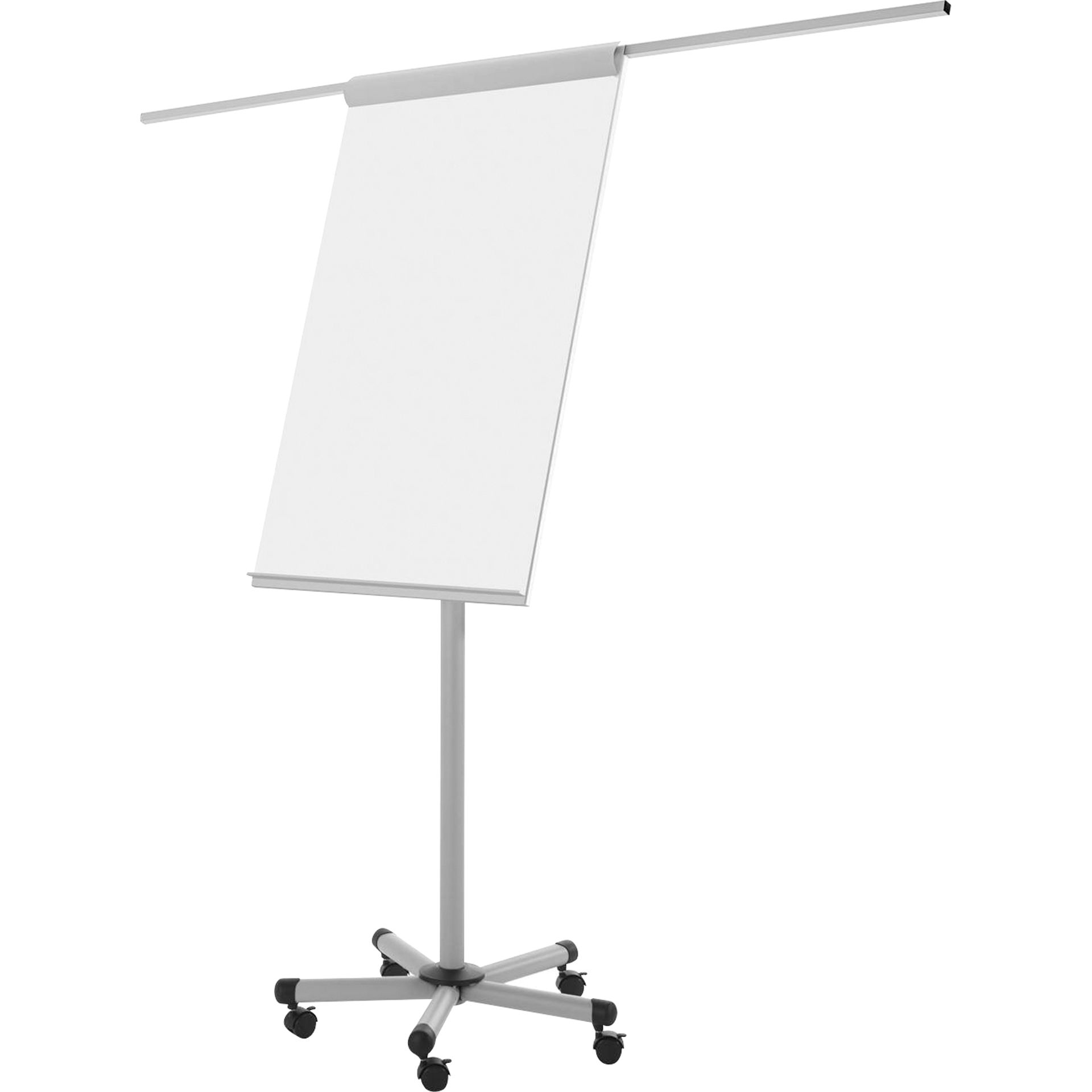 Flipchart ausziehbar magnetisch 70x100 grau