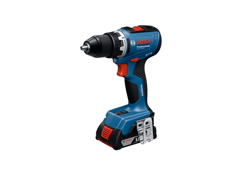 Bosch Akku-Bohrschrauber GSR 18V-65, 2 x Akku GBA 18V 5.0Ah, L-BOXX 136