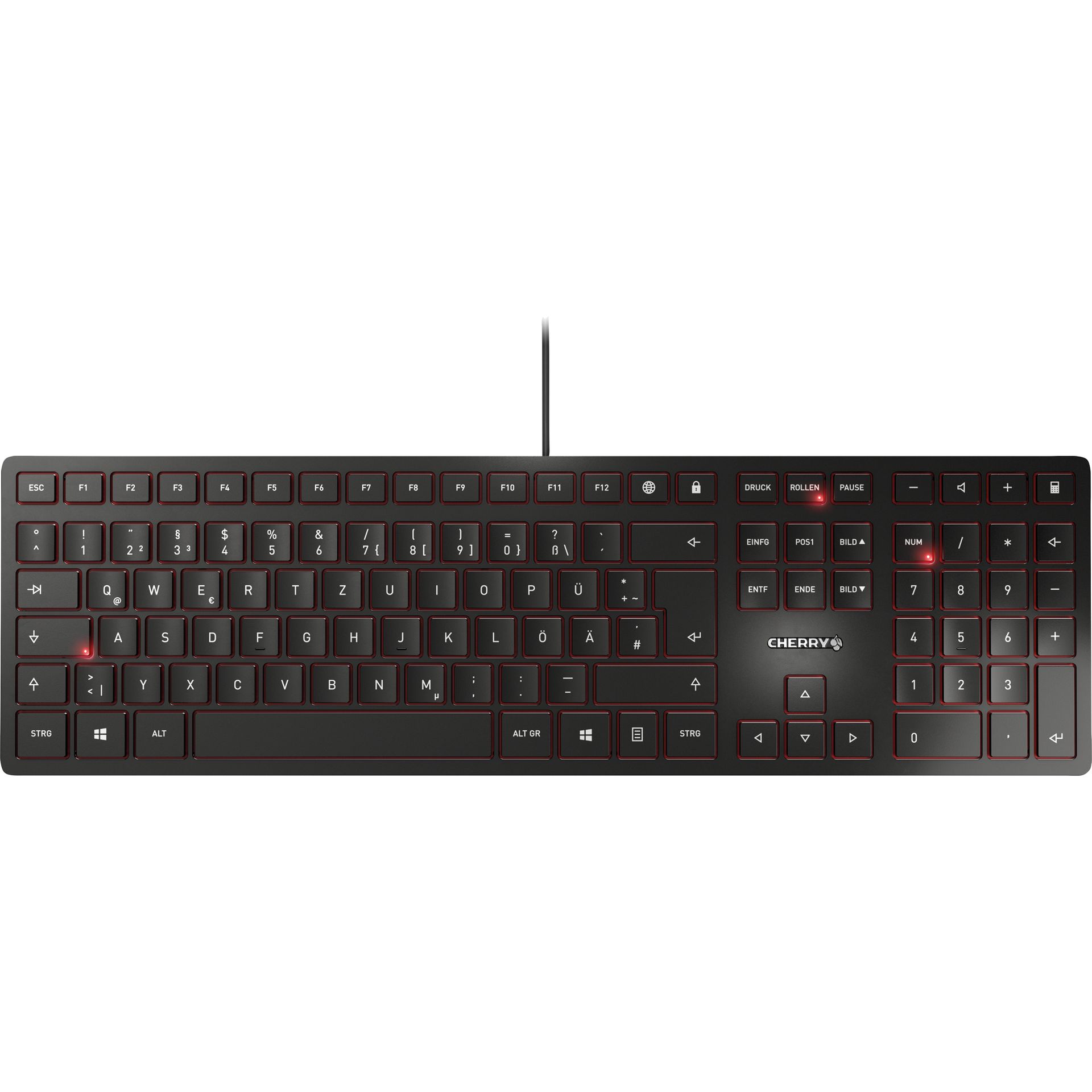 Tastatur KC 6000 SLIM schwarz
