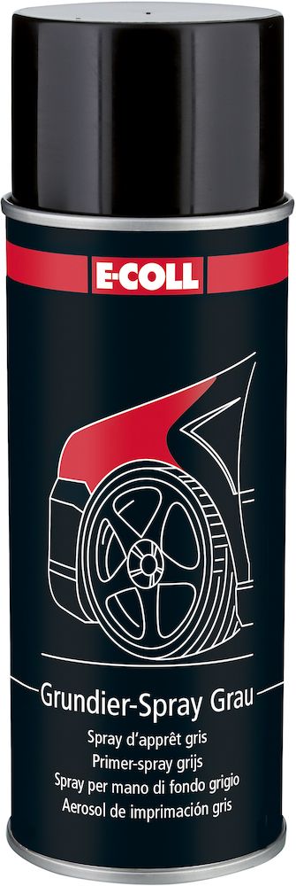 E-Coll Grundierspray, grau, 400 ml/Spray