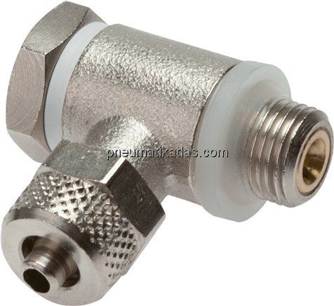 Drosselrückschlagventil M 5-4,3 x 3mm, abluftregelnd (B)