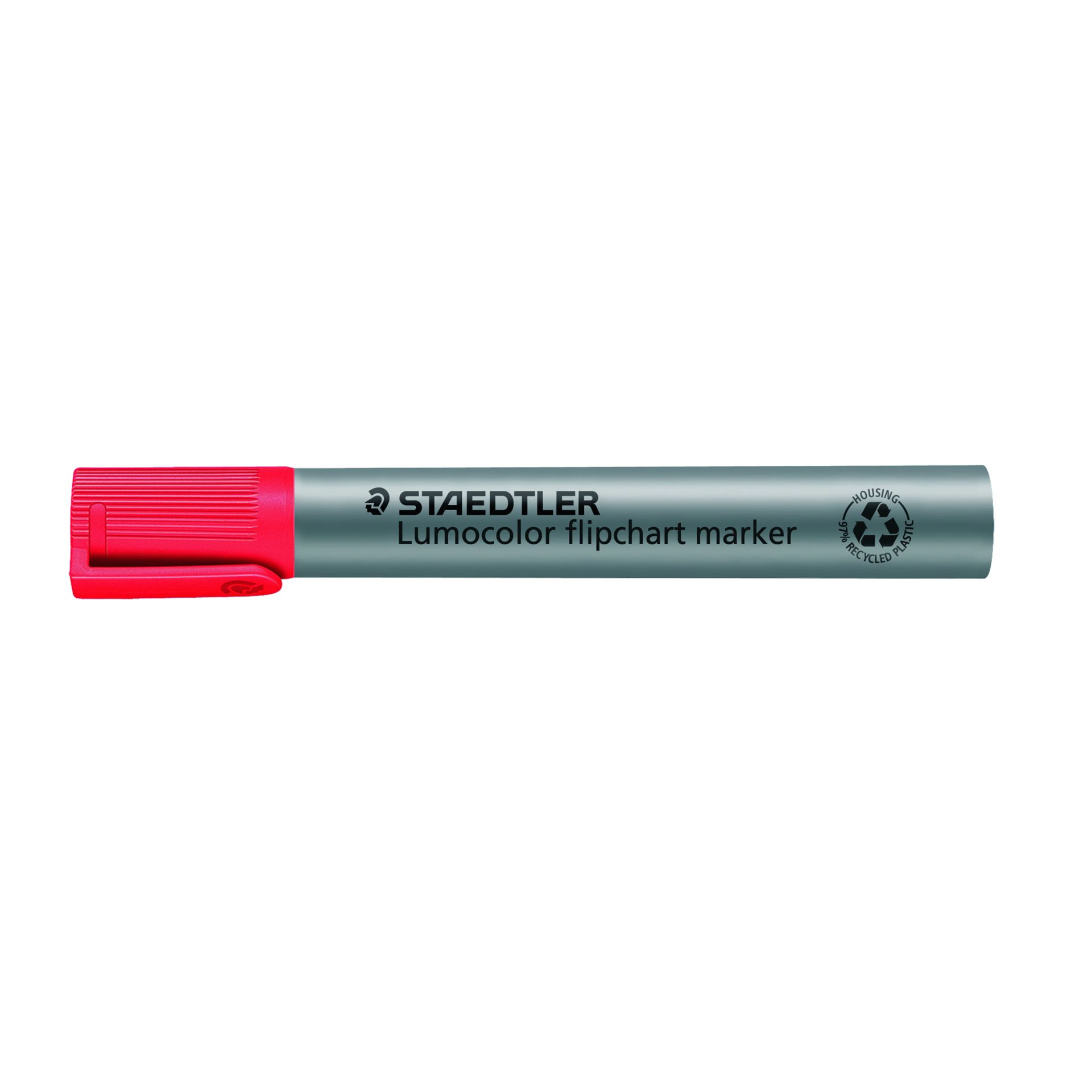 Flipchartmarker Lumocolor 2-5mm Keilspitze rot