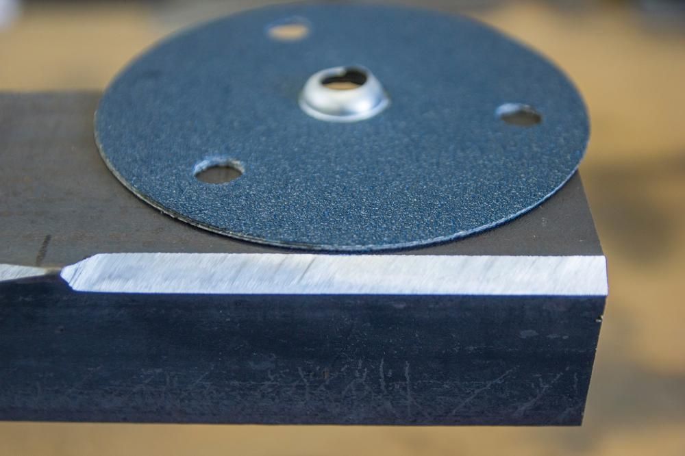 Schleifscheibe doppelseitig Zirkonkorund125x3,5mm K40 FORMAT