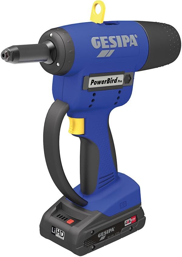Akku-Blindnietgerät PowerBirdPro Gold Editon GESIPA